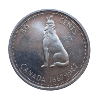 Изображение 2 примера 50 Cents - Elizabeth II (2nd portrait, Confederation)