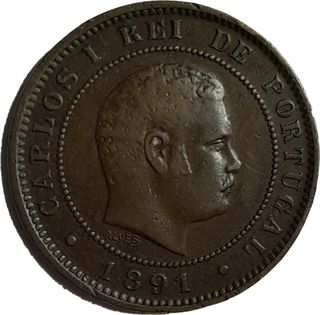 Immagine 1 dell'esemplare di 10 Réis - Charles I