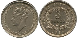 Photo n°1 de l'exemplaire de 3 pence - George VI