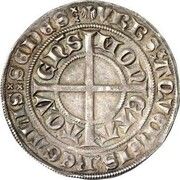 Groschen Tournois – Rückseite