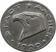 50 Pfennigs - Aachen – аверс