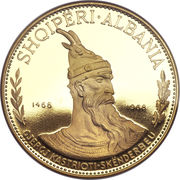 500 Lekë (Prince Skanderbeg) – Vorderseite