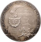 90th anniversary of Otto von Bismarck -  anverso
