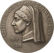 German Nurses in World War I -  avers