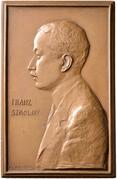 Plaquette - Franz Szkolny -  avers