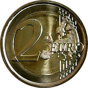 2 Euros (Bundesländer - "Sachsen-Anhalt") - reverso