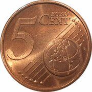 5 centimes - revers