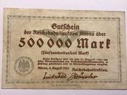 500 000 Mark (Reichsbahndirektion) – avers