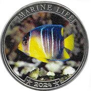 25 Rupiah (Narcondam) – achterkant