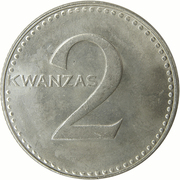 2 Kwanzas - reverso