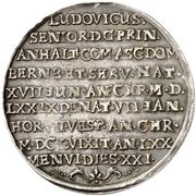 ½ Thaler (Death of Louis) -  anverso