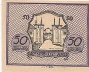 50 Heller (Anif) – Rückseite