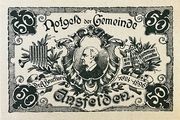 50 Heller (Ansfelden) – avers