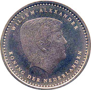 1 Gulden - Willem-Alexander – anverso
