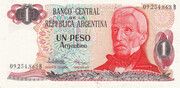 1 Peso Argentino - dritto