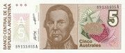 5 Australes - Vorderseite