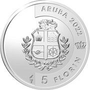 5 Florins (Warawara) – voorzijde