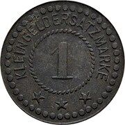 1 Pfennig - Aschaffenburg (August Kirsch) – revers