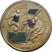 1 Dollar - Elizabeth II (Moments That Matter - NRL) -  avers