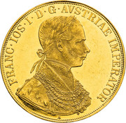 4 ducats - François Joseph Ier – avers