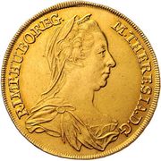 4 Ducats - Maria Theresia (Vienna) – dritto