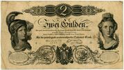 2 Gulden – anverso