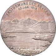 Medal - Generaloberst von Kövess - Conquest of Lovcen – reverso
