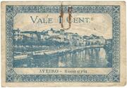 1 Centavo (Aveiro) – реверс