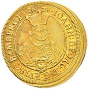 1 Ducat - John George II Fuchs of Dornheim – Vorderseite
