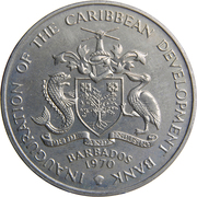 4 Dollars - Elizabeth II (FAO) – dritto