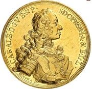 10 Ducats - Charles Albert – dritto