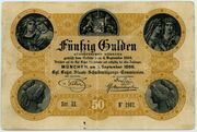 50 Gulden – Vorderseite