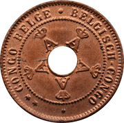 1 centime - Albert I – avers