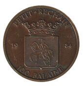 100 Balaine - Petit-Rechain – anverso