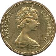 5 Dollars - Elizabeth II (2nd portrait) – аверс