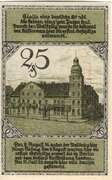 25 Pfennigs – реверс
