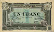 1 franc - Chambre de Commerce de Blois et Loir-et-Cher (41) – avers