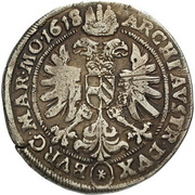 ¼ thaler - Matthias II (Kuttenberg) -  avers