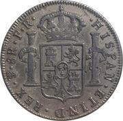 8 Reales - Charles III - reverso