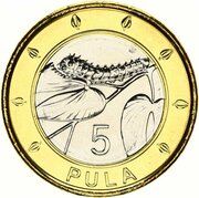 5 Pula -  voorzijde