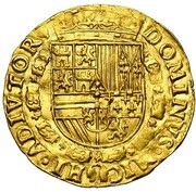 1 Gold Real - Philip II (without ANG in titles) – reverso