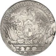 1 Thaler - Frederick III – Rückseite