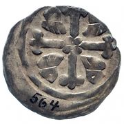 Denier - Otto IV, Otto V and others – reverso