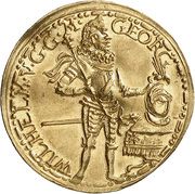 1 Ducat - George William – anverso