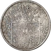 1 Thaler - George William – reverso