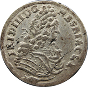 3 Groschen - Frederick III – anverso