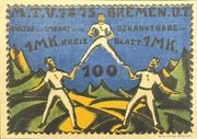 1 Mark (Männer-Turnverein) – avers