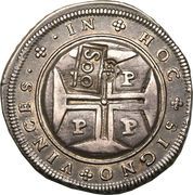 500 Réis - João IV (Countermarked 400 Réis) – реверс