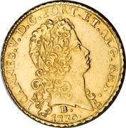 12800 réis - João V -  avers
