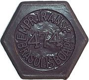 Token - Empr. Transp. Braso Lisboa Lda. (474) – аверс